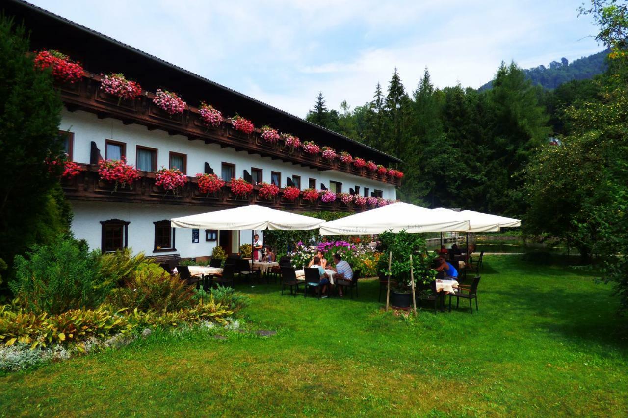 Wieselmuehle Forellenhof Grünau im Almtal Екстериор снимка